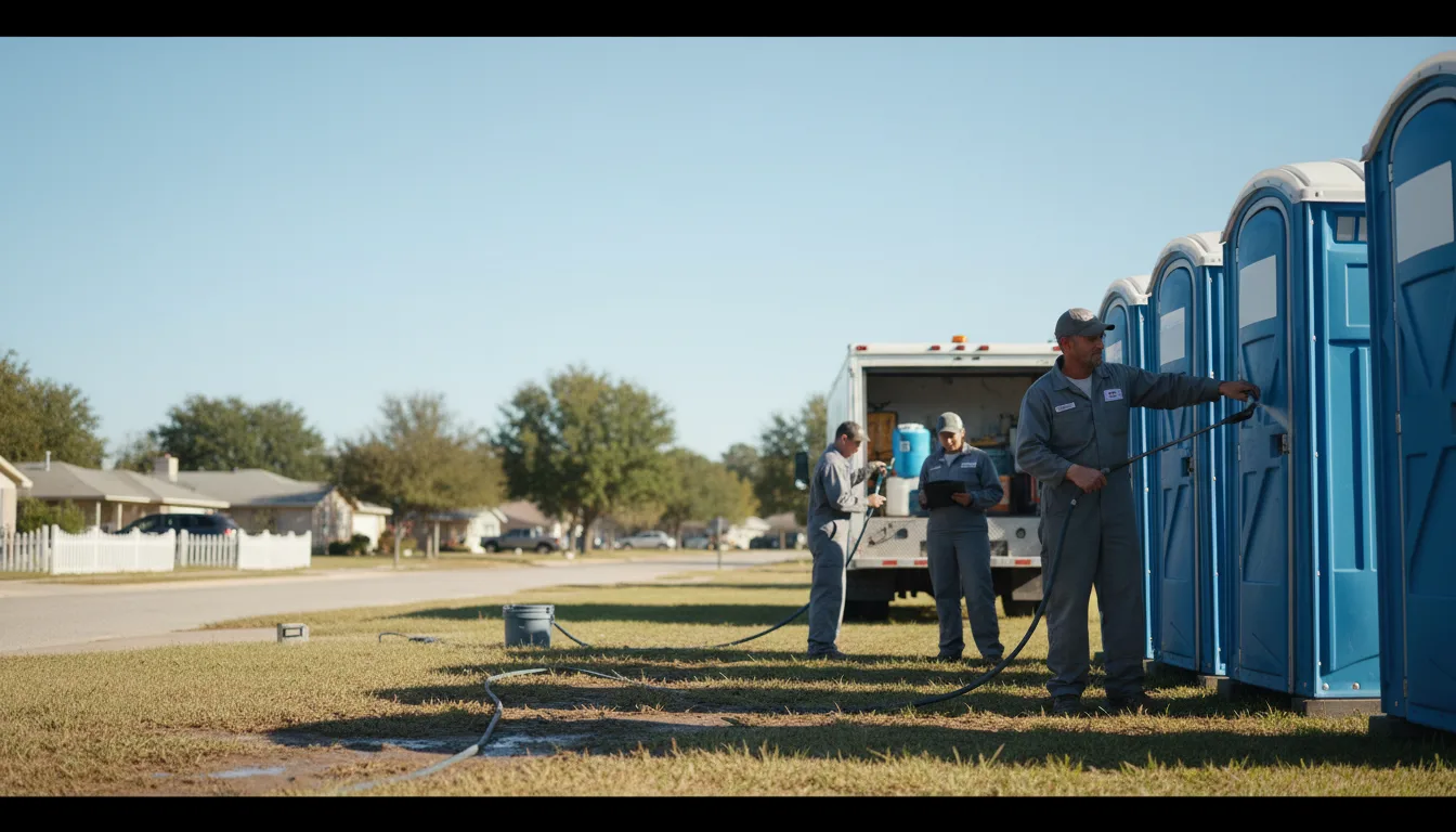 Long-Term Portable Toilet Rental in Newman, IL near me